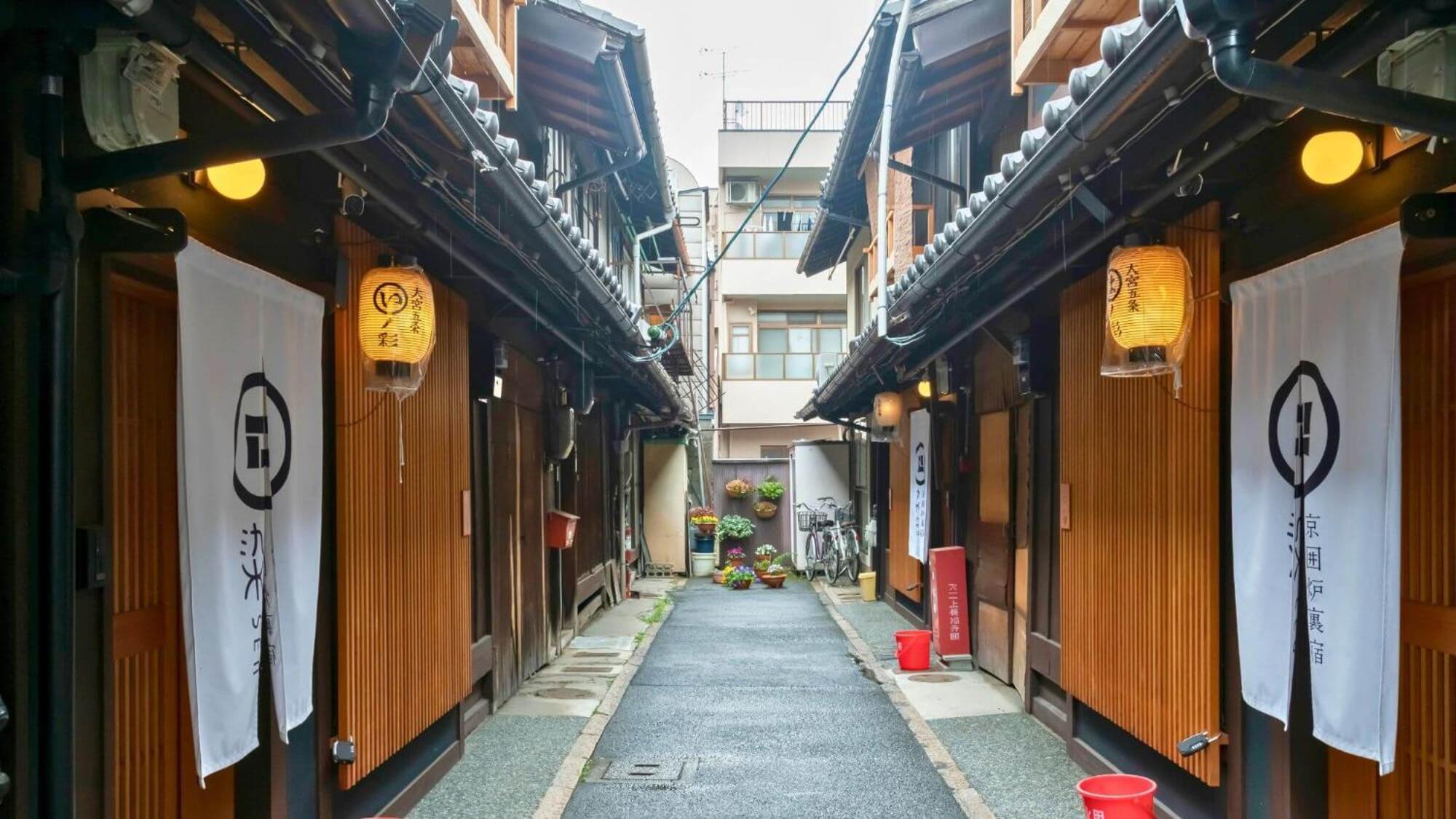 染 Sen 大宮五条 Omiya-Gojo Villa Kyoto Exteriör bild